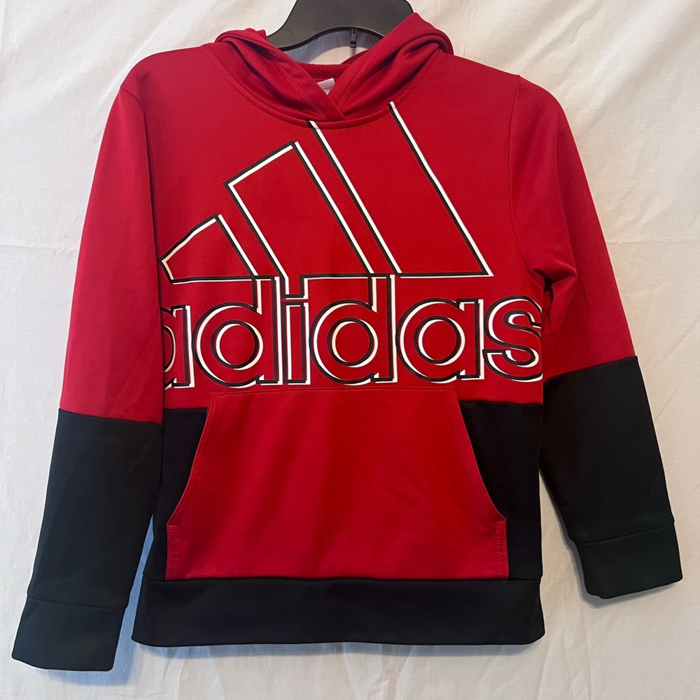 Boys Adidas Hoodie Sz 10/12